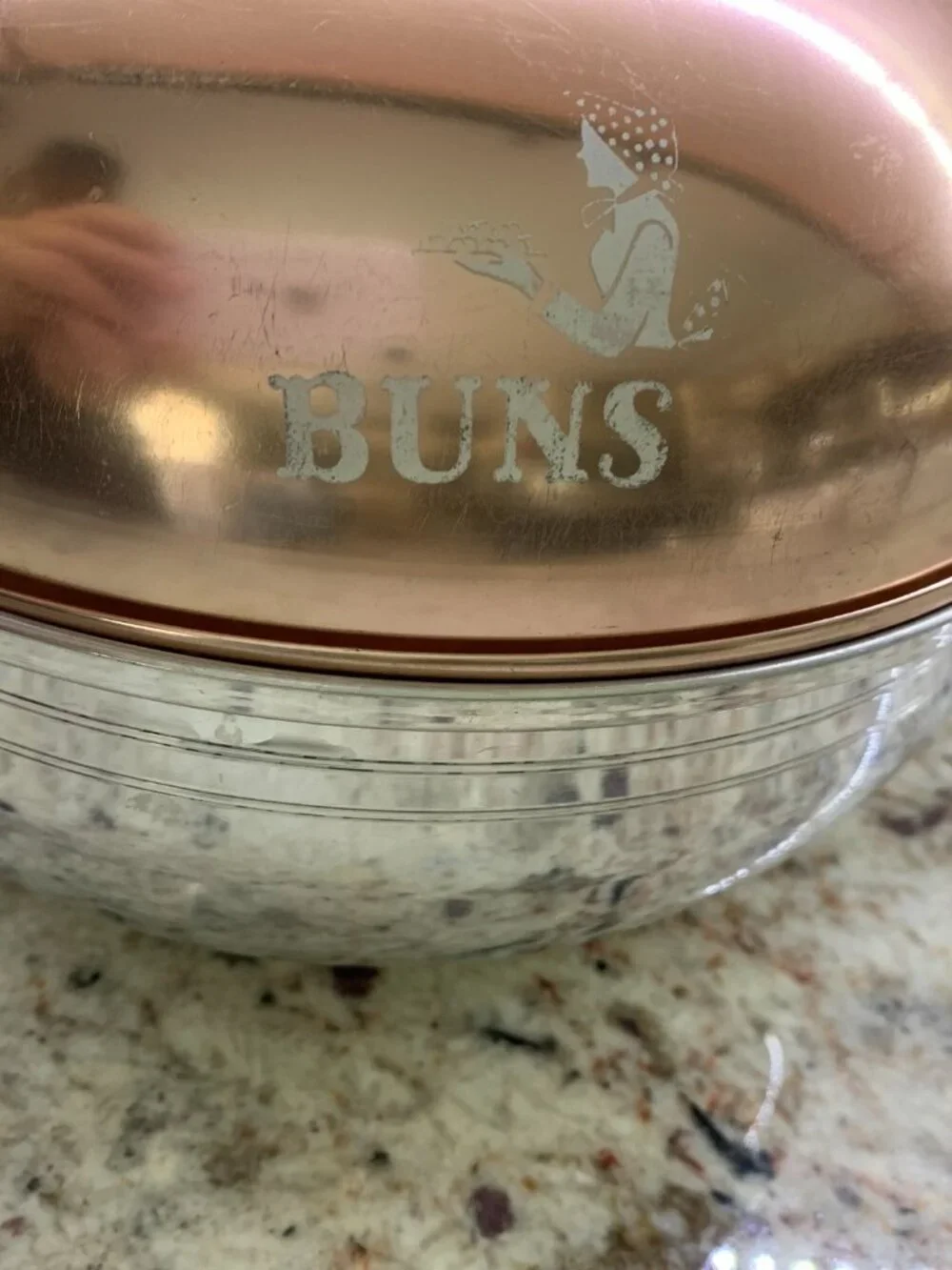 Vintage West Bend Aluminum & Copper Serving Oven/ Bun Warmer 3 Piece 7.5